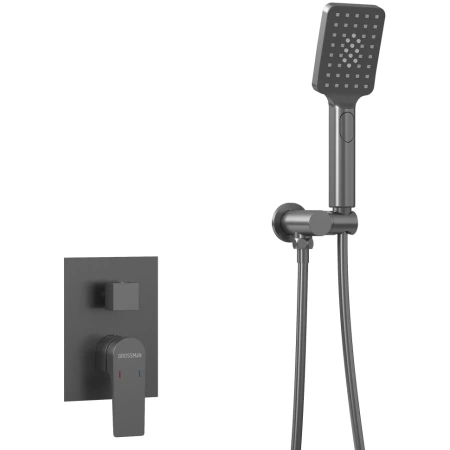 Душевая система скрытого монтажа Grossman Classic 501.K35.04.420 графит сатин