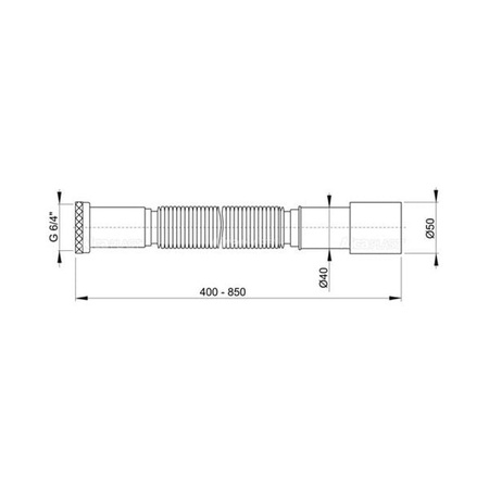 Гибкое соединение AlcaPlast A708