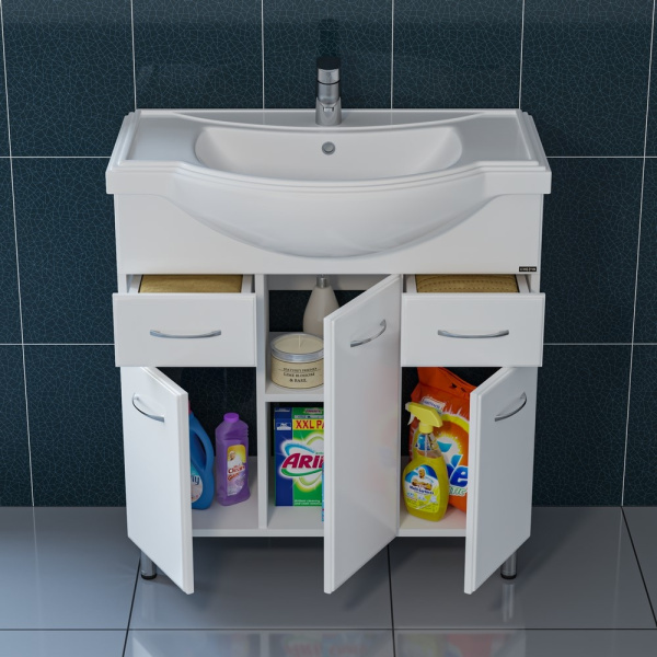 Тумба под раковину СаНта  Эльбрус 80 201115