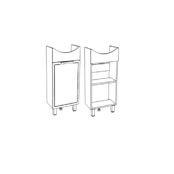 Тумба напольная Corozo Монро 45 SD-00000784