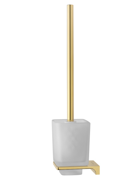 Туалетный ершик в комплекте WONZON & WOGHAND ECLIPSE, глянцевое золото WW-9129-LG