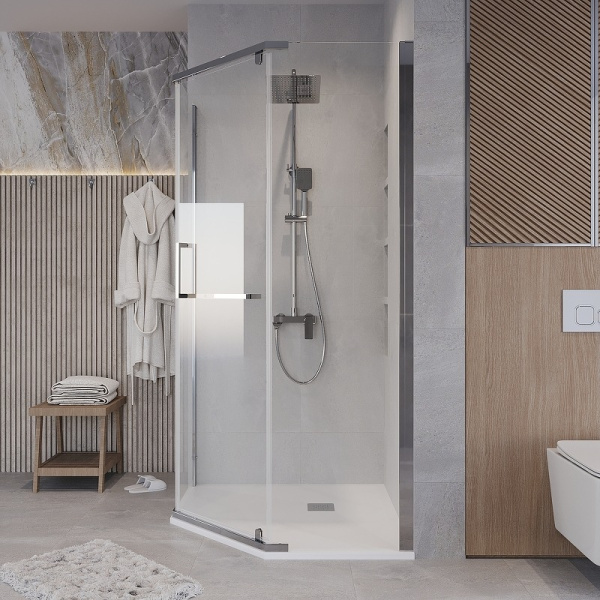 Душевой уголок (100х100) Grossman Pragma 302.K33.03.1010.10.00