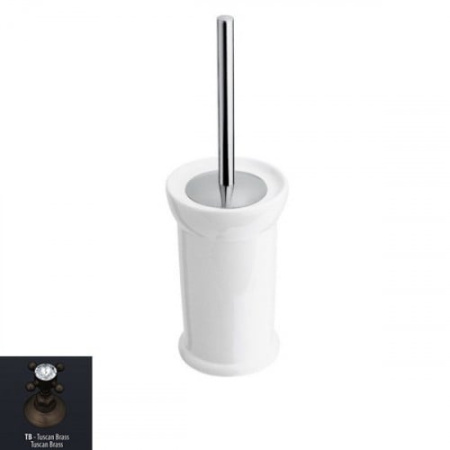 Туалетный ершик Nicolazzi Classico 1491TB, тосканская бронза