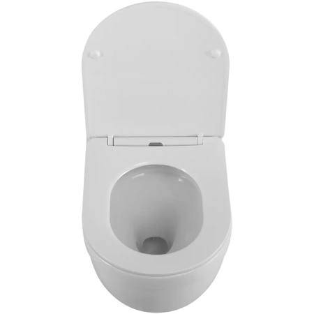 Унитаз подвесной безободковый BelBagno SENSO-TOR BB017CH-TOR/SC с сиденьем микролифт