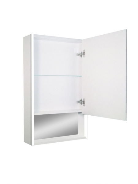 Зеркало шкаф с подсветкой Art&Max Foggia AM-Fog-500-800-1D-R-DS-F-White