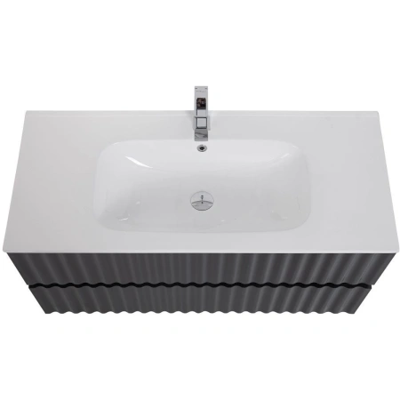 База под раковину Art&Max Еlegant AM-ELEGANT-1000-2C-SO-GM-LED Серый матовый