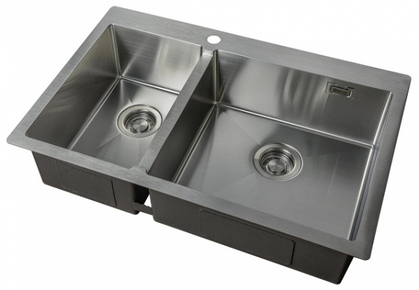 Кухонная мойка (основная чаша справа) Zorg R 780-2-510-R