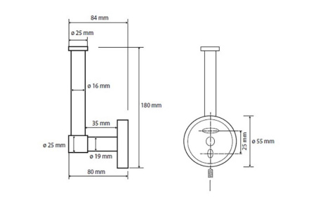 Держатель  туалетной бумаги  Bemeta NEO 104112035