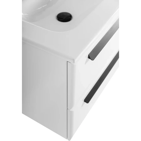 Тумба под раковину Cezares ECO-CER-N-600-2C-SO-BL Bianco Lucido без ручек