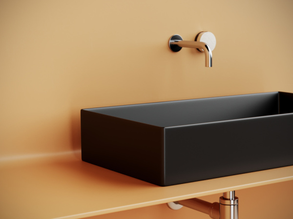 Раковина накладная (70,1х36,1) Ceramica Nova Element CN6071MB