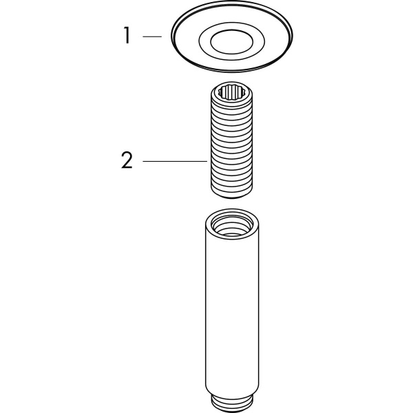 Душевой кронштейн Hansgrohe Raindance 27479000 Душевой кронштейн Hansgrohe Raindance 27479000