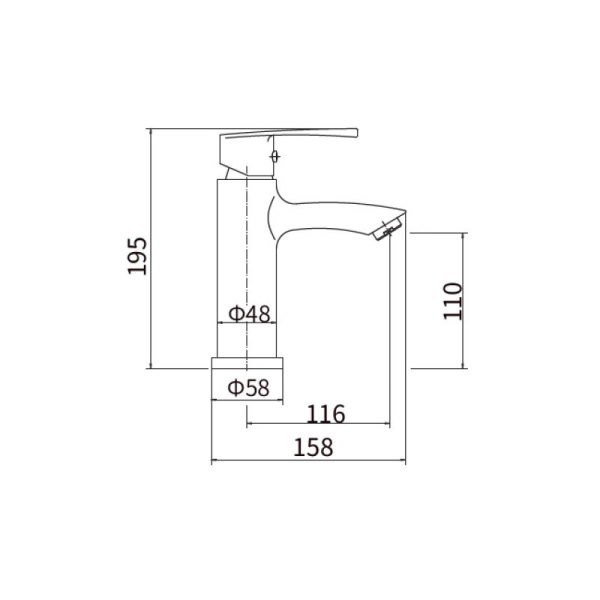 Смеситель для раковины PLStart (PL1003-22) Смеситель для раковины PLStart (PL1003-22)