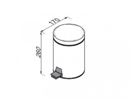 Ведро хром Geesa Hotel 91634 Ведро хром Geesa Hotel 91634