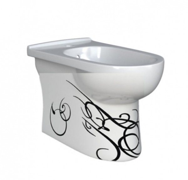 Биде DELLA Globus джаз.черный (DE31140000110)