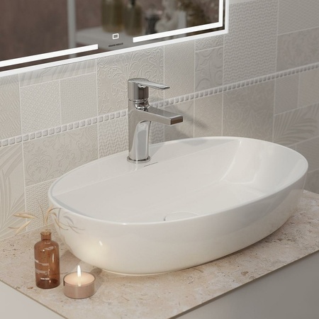 Раковина накладная (60х40) Kerama Marazzi Plaza PLR.wb.60.1