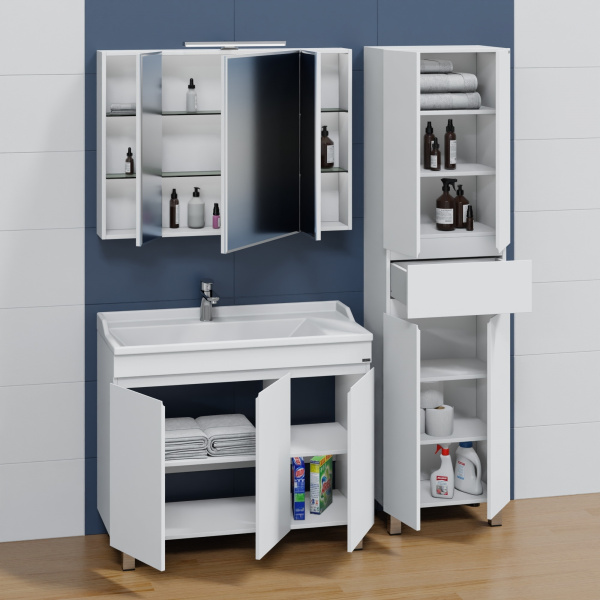 Тумба под раковину СаНта Марс 100 700297