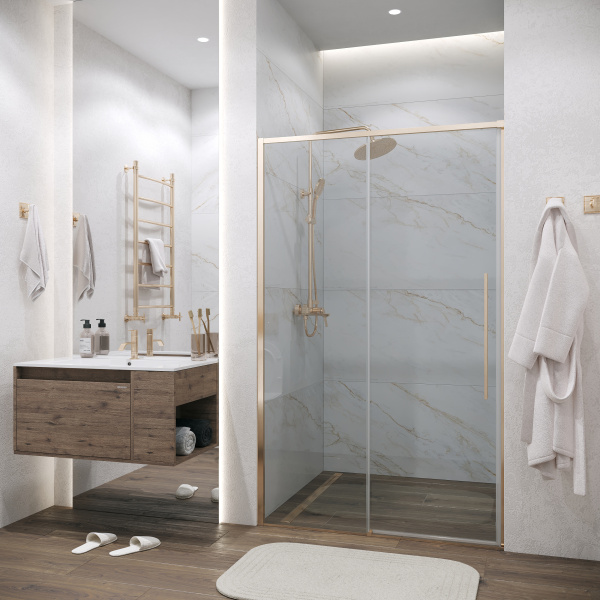 Душевая дверь (100х195) Grossman Galaxy 100.K33.01.100.32.00, раздвижная