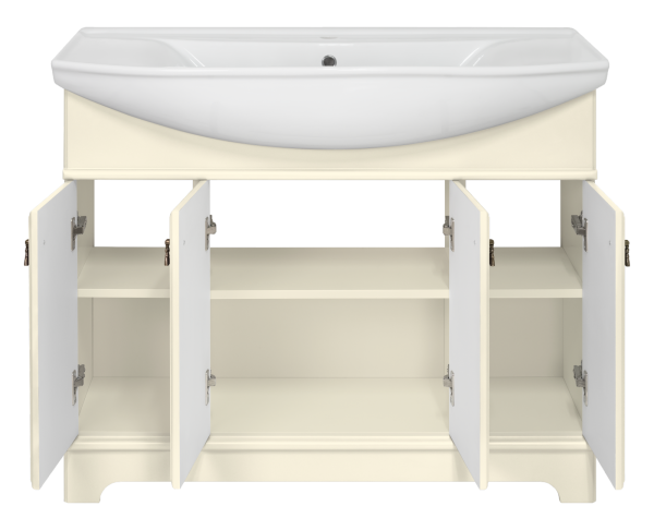 Тумба под раковину Misty Лувр 105  П-Лвр01105-1014