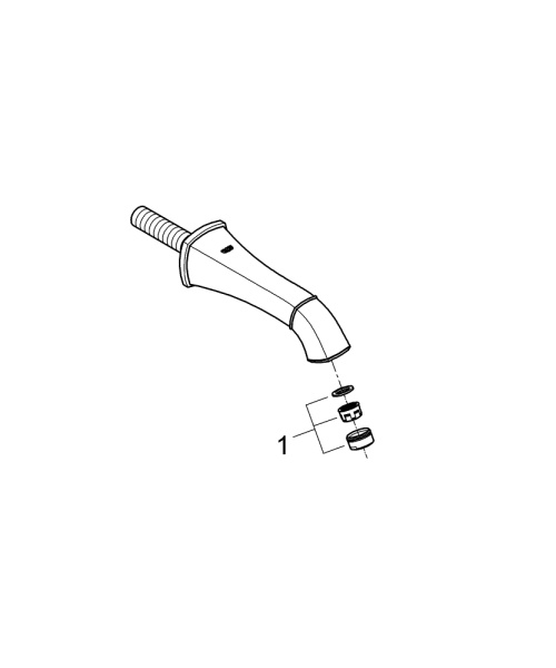 Излив для ванны Grohe Grandera 13341 000 (13341000) хром Излив для ванны Grohe Grandera 13341 000 (13341000) хром