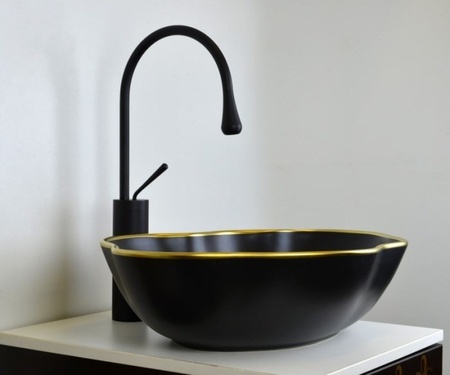 Комплект Bronze de Luxe раковина 1395 и смеситель 9015В СЕТ1