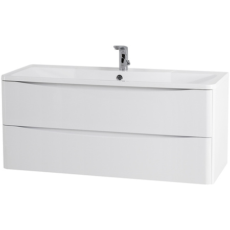 База под раковину BelBagno 120 ACQUA-1200-2C-SO-BL подвесная Bianco Lucido