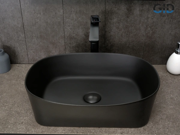 Раковина накладная (53х36) Gid N9028bg