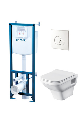 Комплект унитаза с инсталляцией Santek Лайн 1WH501729