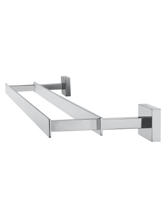 Полотенцедержатель двойной WONZON & WOGHAND FLAT, хром WW-9711-60CM