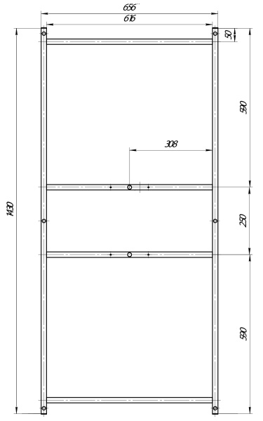 Рама сварная  Marka One ПУ 150х70 03спу1570 Рама сварная  Marka One ПУ 150х70 03спу1570