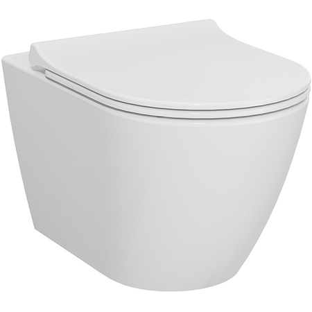 Подвесной унитаз безободковый Vitra Sanibelle 7551B003-0075 без сиденья