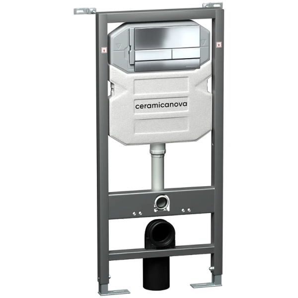 Комплект унитаза с инсталляцией Ceramicanova Play CN3001_1002CH_1000