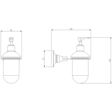 Дозатор Rush Corsica CO42810