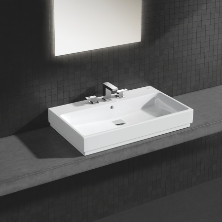 Раковина накладная (80x49) Grohe Cube Ceramic 39476 00H (3947600H)