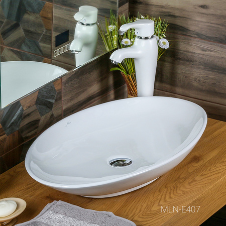 Раковина накладная (60,5х42) Melana E407-805