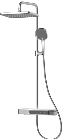 Душевая система с изливом  Arrow AMG13SH870CP хром