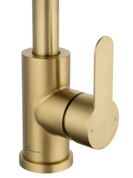 Смеситель для кухни WONZON & WOGHAND, брашированное золото WW-AE4554-BG