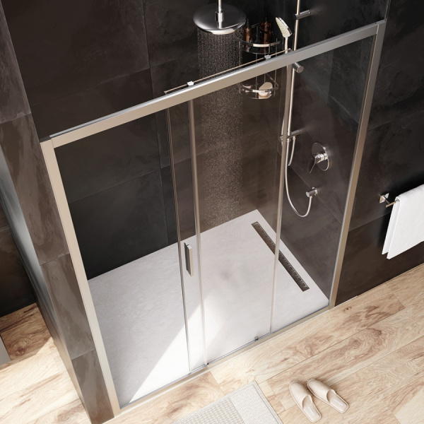 Душевая дверь (140х195) Am.Pm Gem Solo W90G-140-1-195MT