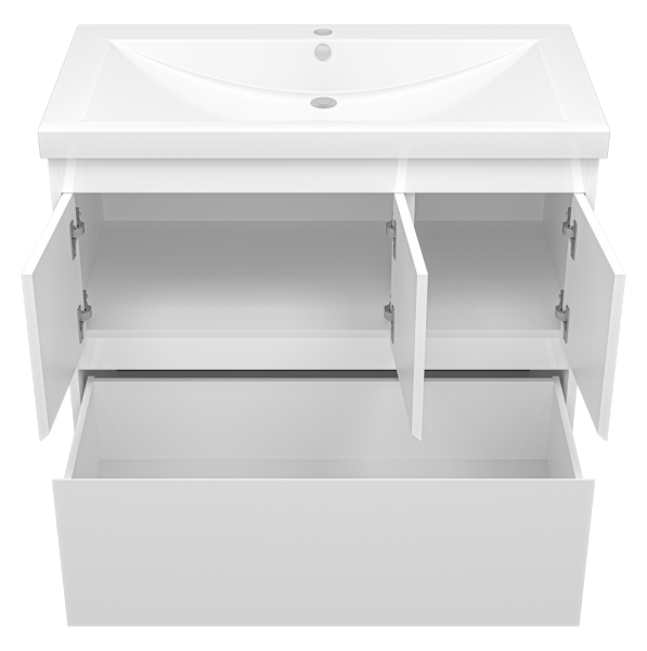 Тумба под раковину Misty Алиса 90 Э-Али01090-0112Я