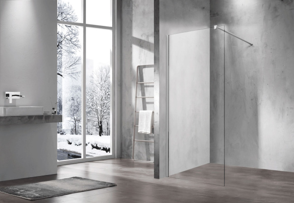 Душевая перегородка Vincea Walk-In VSW-1H110CL (110х200) хром, стекло прозрачное