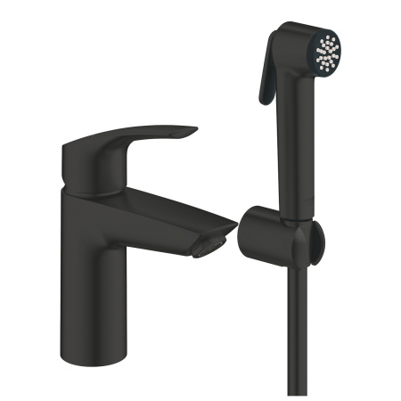 Смеситель для раковины GROHE Eurosmart New 231242 433 (231242433) черный матовый
