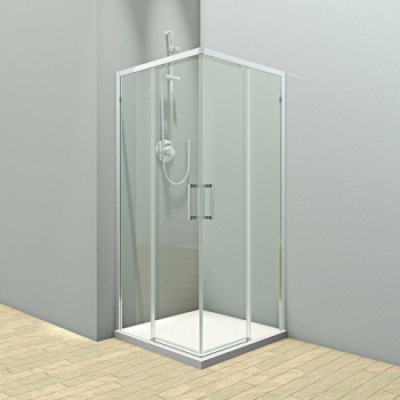 Душевой угол Veconi Rovigo RV-47, (100x100) RV47-100-01-C4