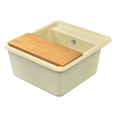 Кухонная мойка Aquaton Беллис 57 1A724932BS290 шампань