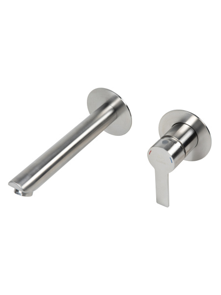 Смеситель для раковины однорычажный встраиваемый Agger Easy A3172222 сатин матовый