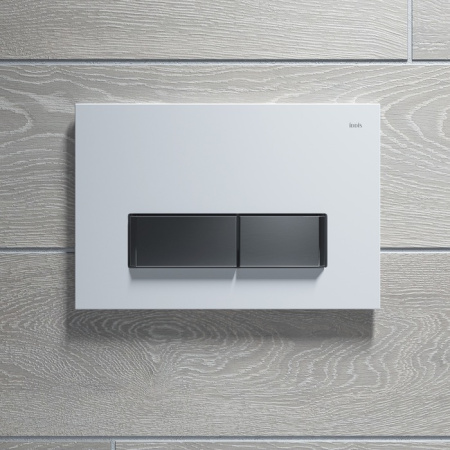 Клавиша смыва IDDIS белая Uniglass 001 (UNG01GWi77)