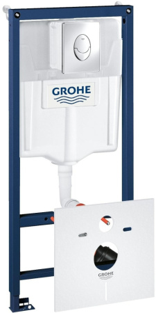 Комплект инсталляции с унитазом GROHE Rapid SL Euro Ceramic 383250 микролифт