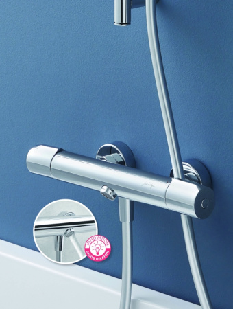 Смеситель термостатический для душа Jacob Delafon Metro E24395-CP