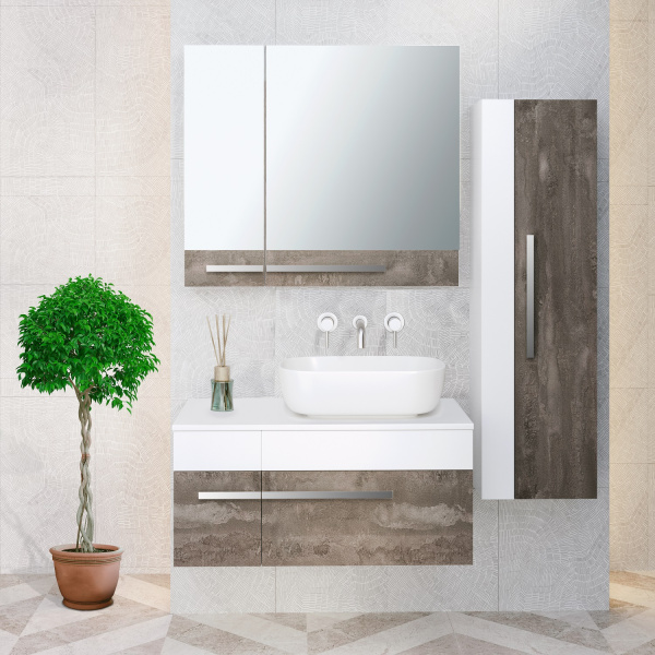 Пенал Runo подвесной железный камень Вудлайн 35 (00-00001339)