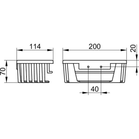 Полка Keuco Universal 24942010100