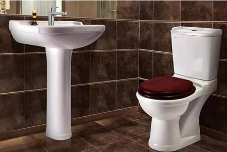 Унитаз-компакт Della Boston OAK DE721090122