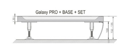 Панель для душевого поддона Ravak Gigant Pro 120х90 XA83GP71010BM
